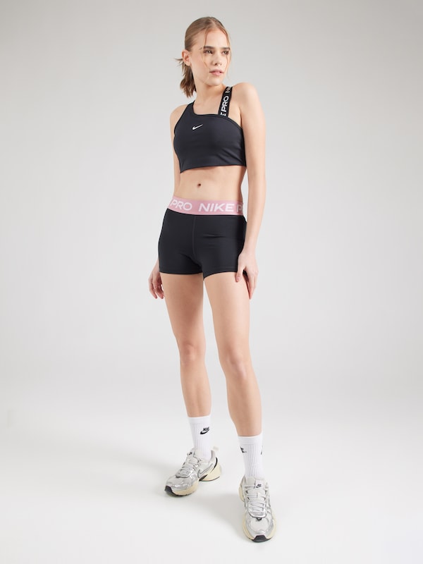 NIKE Skinny Pantaloni Sportivi 'Pro' In Nero