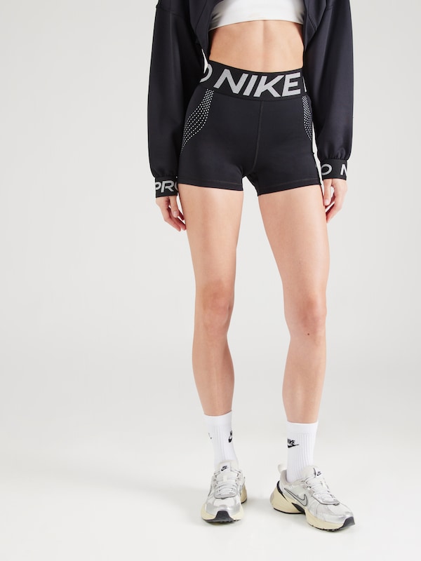 NIKE Skinny Pantaloni Sportivi 'Pro Sculpt' In Nero