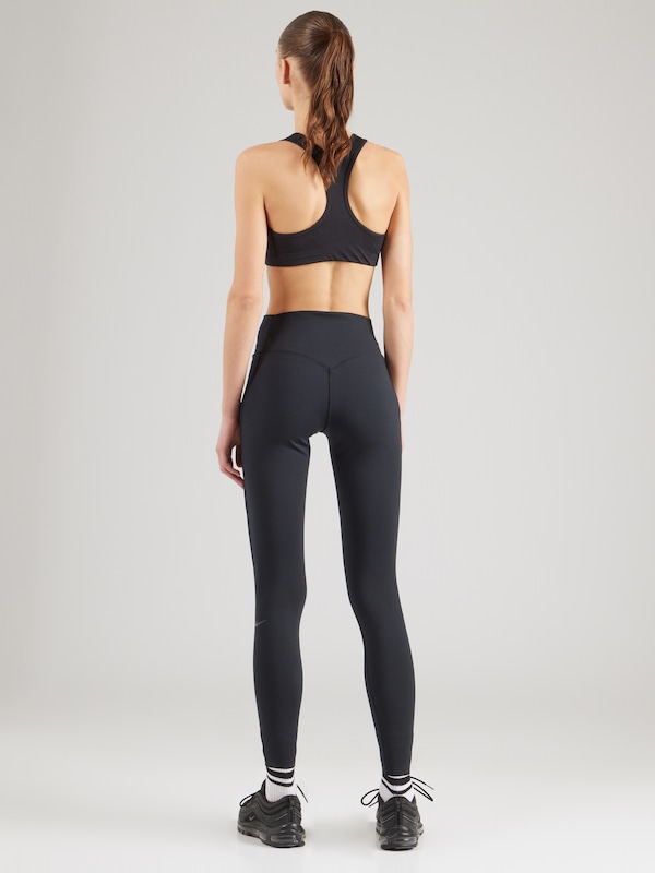 NIKE Skinny Pantaloni Sportivi 'UNIVERSA' In Nero