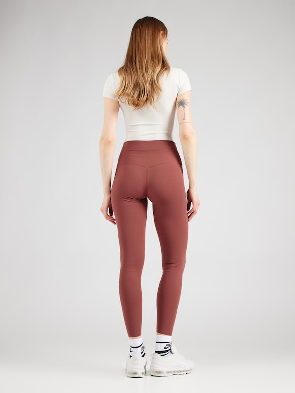 NIKE Skinny Pantaloni Sportivi 'ZENVY' In Borgogna
