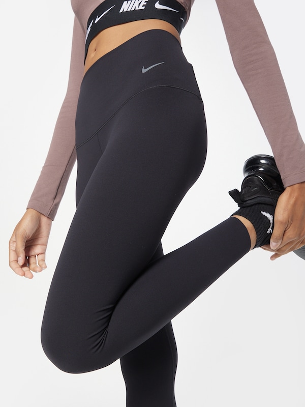 NIKE Skinny Pantaloni Sportivi 'ZENVY' In Nero