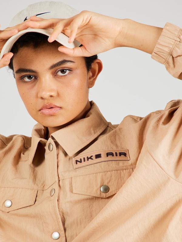 Nike Sportswear Giacca Di Mezza Stagione 'AIR' In Sabbia