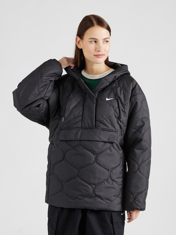 Nike Sportswear Giacca Di Mezza Stagione 'Essential' In Nero