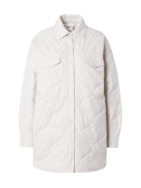 Nike Sportswear Giacca Di Mezza Stagione 'ESSNTL' In Beige Chiaro