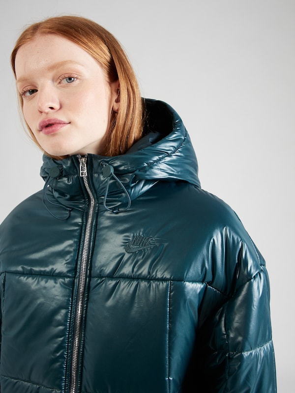 Nike Sportswear Giacca Di Mezza Stagione In Verde Scuro