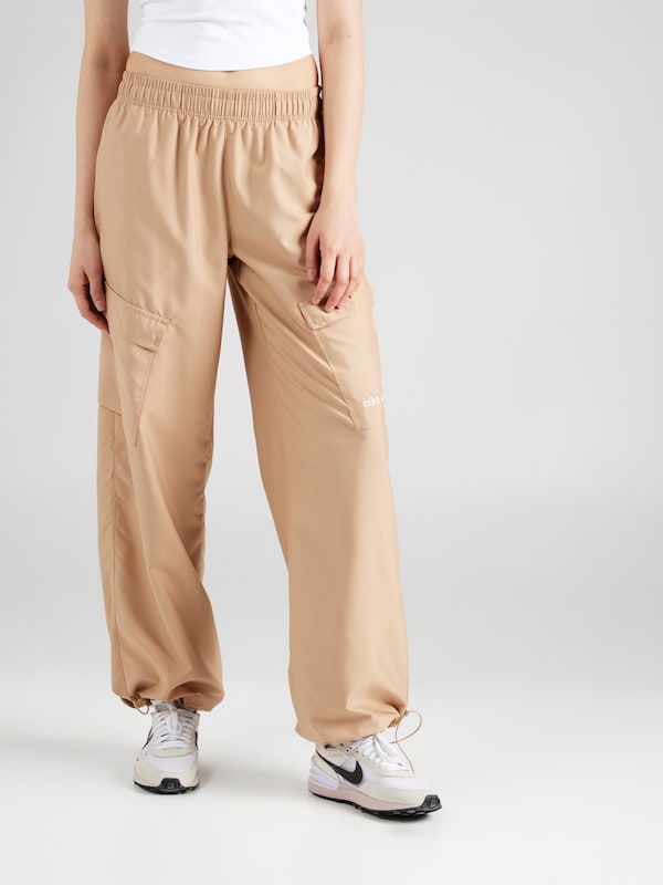 Nike Sportswear Regular Pantaloni Cargo In Marrone Chiaro
