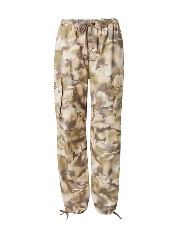 Nike Sportswear Tapered Pantaloni cargo in Cappuccino Marrone Scuro