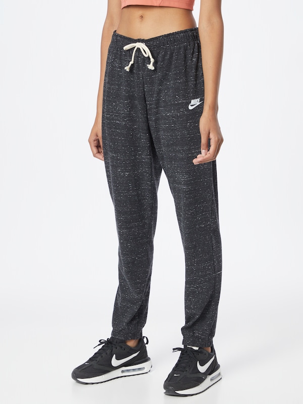 Nike Sportswear Tapered Pantaloni In Nero Sfumato