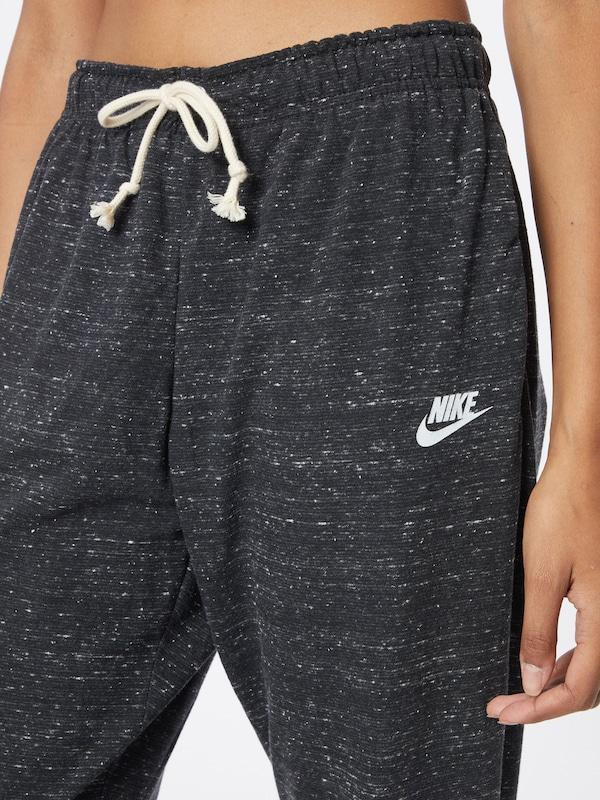 Nike Sportswear Tapered Pantaloni In Nero Sfumato