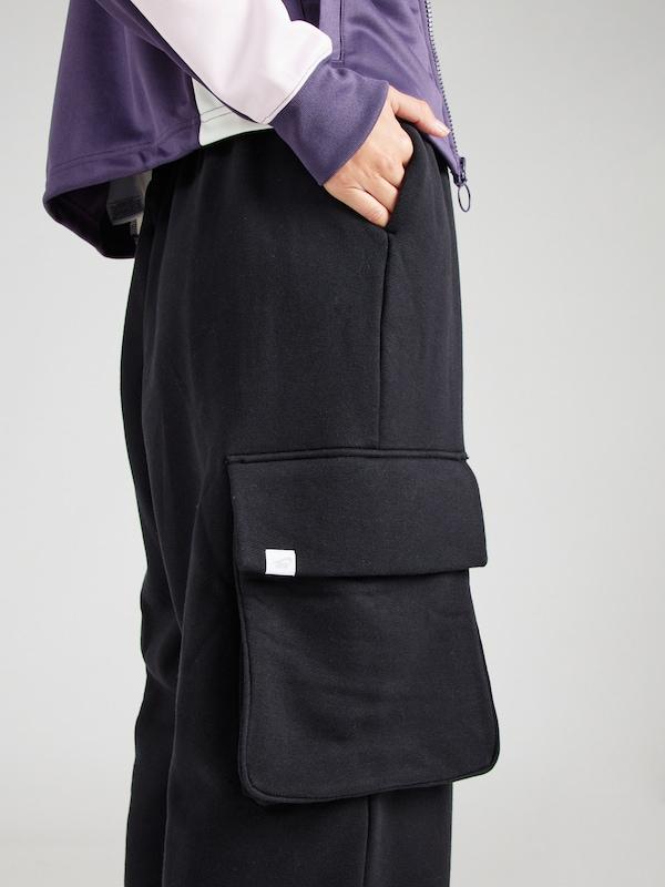 Nike Sportswear Wide Leg Pantaloni Cargo In Nero