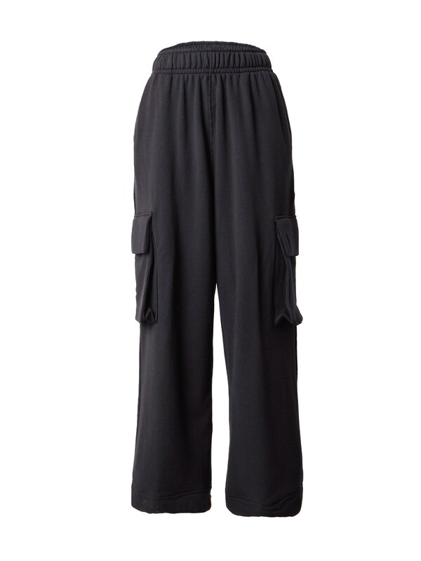Nike Sportswear Wide leg Pantaloni cargo in Nero