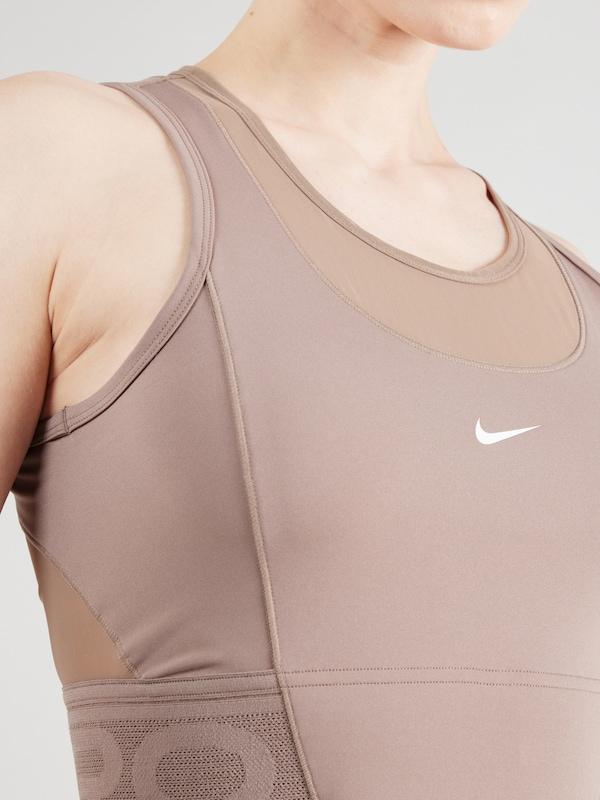 NIKE Top Sportivo In Broccato