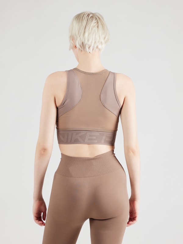 NIKE Top Sportivo In Broccato