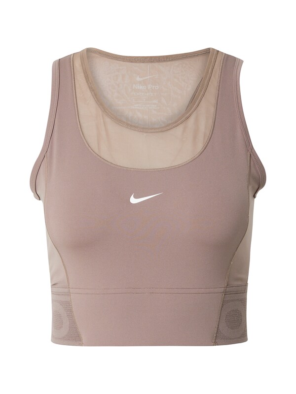 NIKE Top sportivo in Broccato