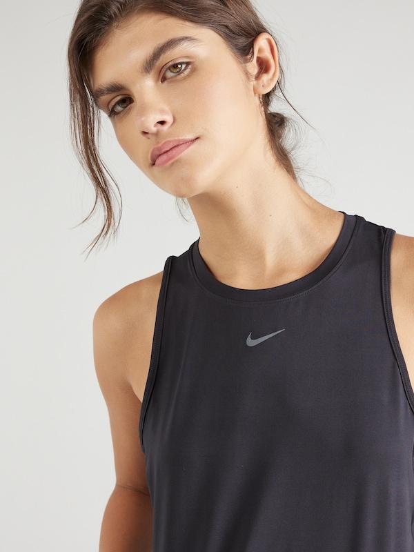 NIKE Top Sportivo 'ONE CLASSIC' In Nero