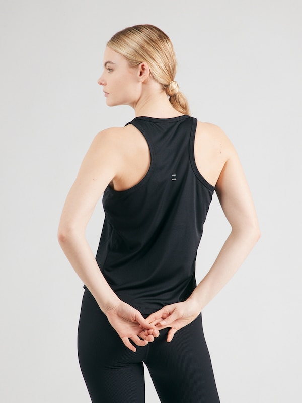 NIKE Top Sportivo 'TEMPO' In Nero
