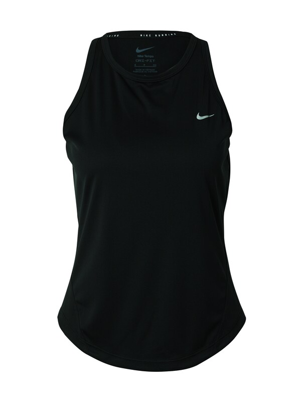 NIKE Top sportivo 'TEMPO' in Nero