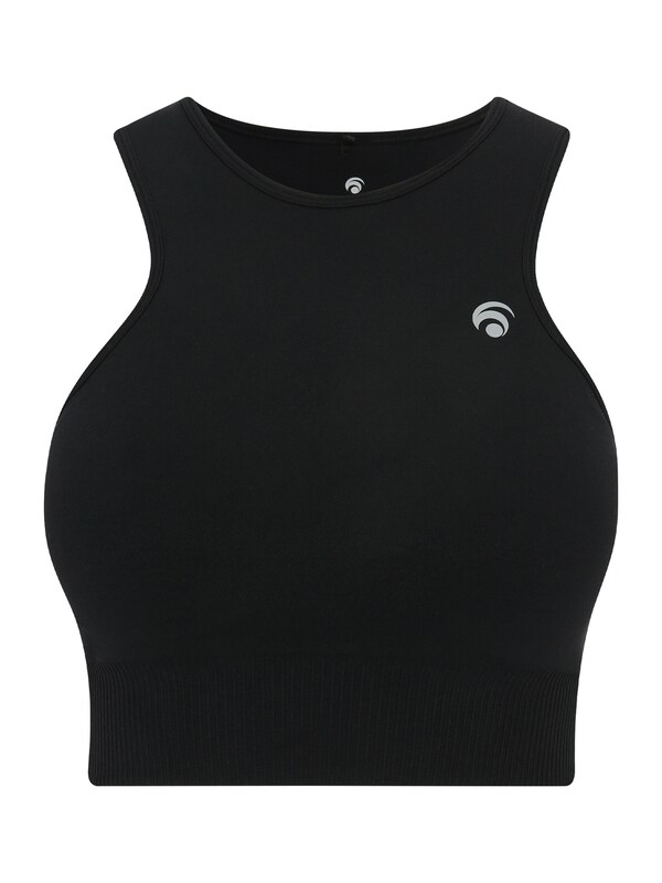 OCEANSAPART Bustino Reggiseno sportivo 'Brooklyn' in Nero