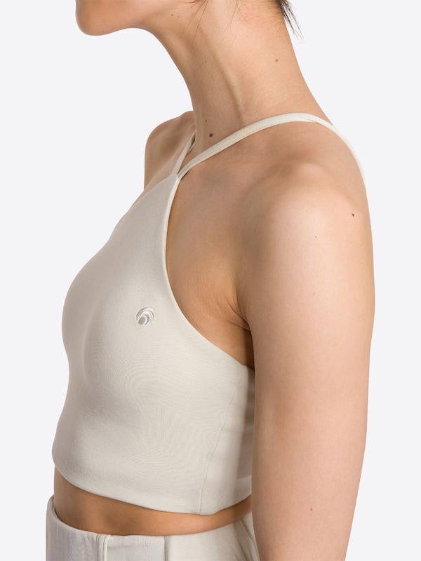 OCEANSAPART Bustino Reggiseno Sportivo 'Cruz' In Crema