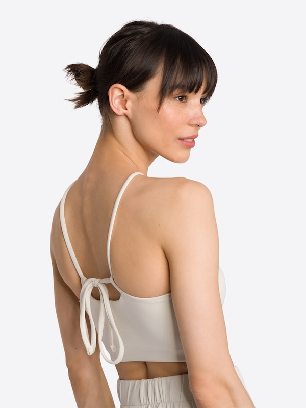 OCEANSAPART Bustino Reggiseno Sportivo 'Cruz' In Crema