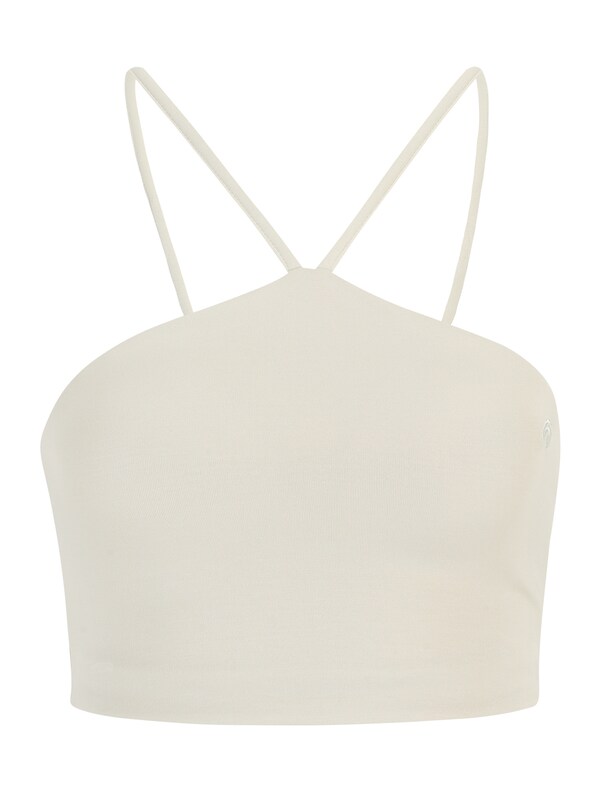 OCEANSAPART Bustino Reggiseno sportivo 'Cruz' in Crema