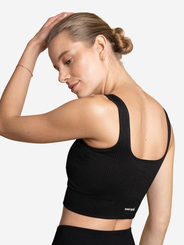 OCEANSAPART Bustino Reggiseno Sportivo 'Sydney' In Nero