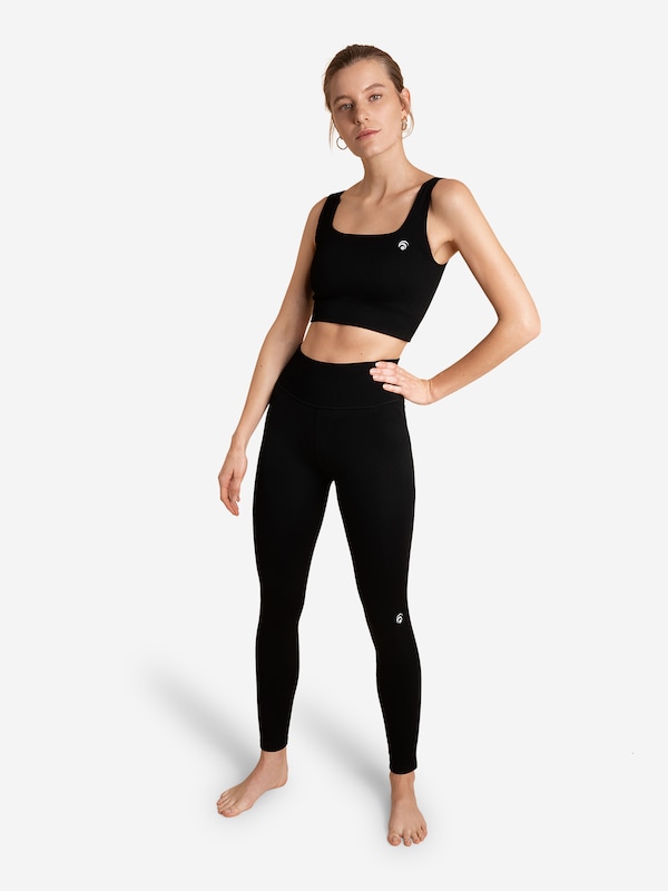 OCEANSAPART Bustino Reggiseno Sportivo 'Sydney' In Nero