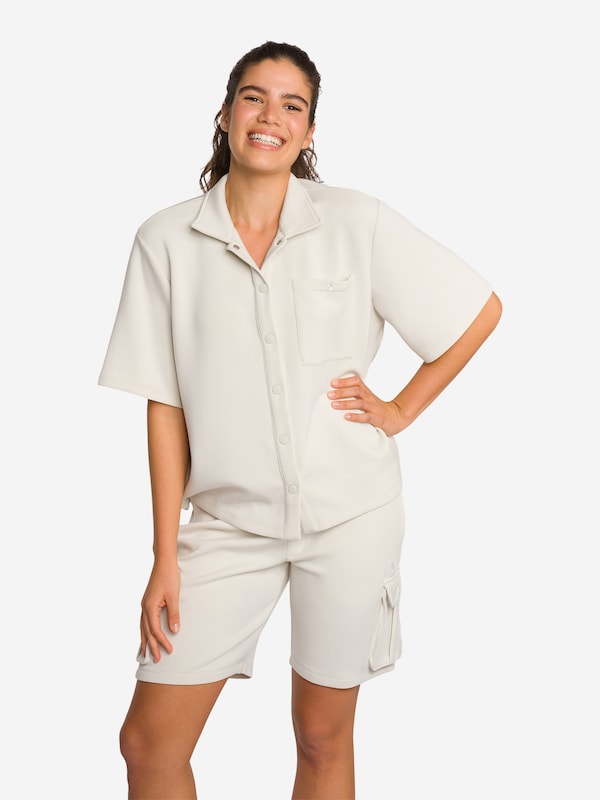 OCEANSAPART Camicia Da Donna 'Cruz' In Écru