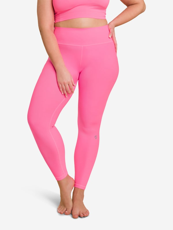 OCEANSAPART Skinny Leggings 'Beverly' In Rosa Neon