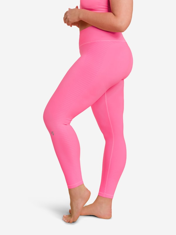 OCEANSAPART Skinny Leggings 'Beverly' In Rosa Neon