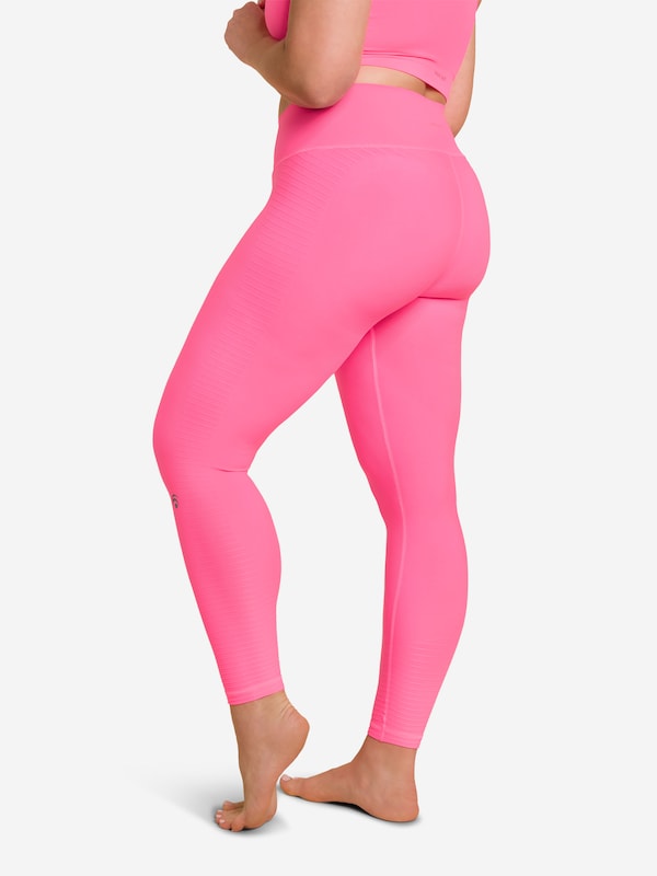 OCEANSAPART Skinny Leggings 'Beverly' In Rosa Neon