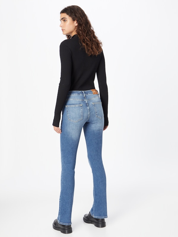 ONLY Bootcut Jeans In Blu Denim