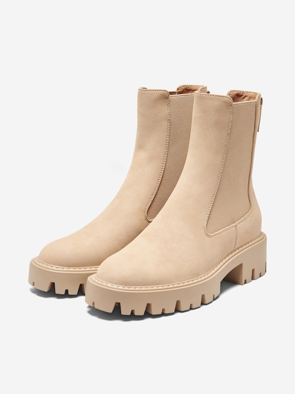 ONLY Boots Chelsea 'Betty' In Camello