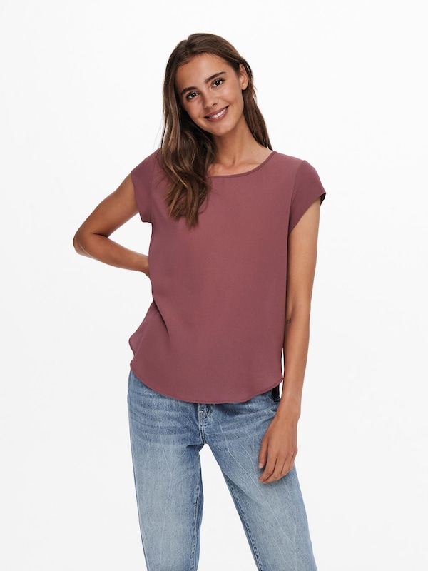 ONLY Camicia Da Donna 'ONLVic' In Rosa Scuro