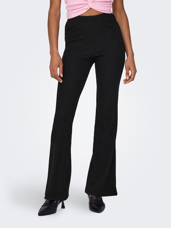 ONLY Flared Leggings 'ONLFever' In Nero