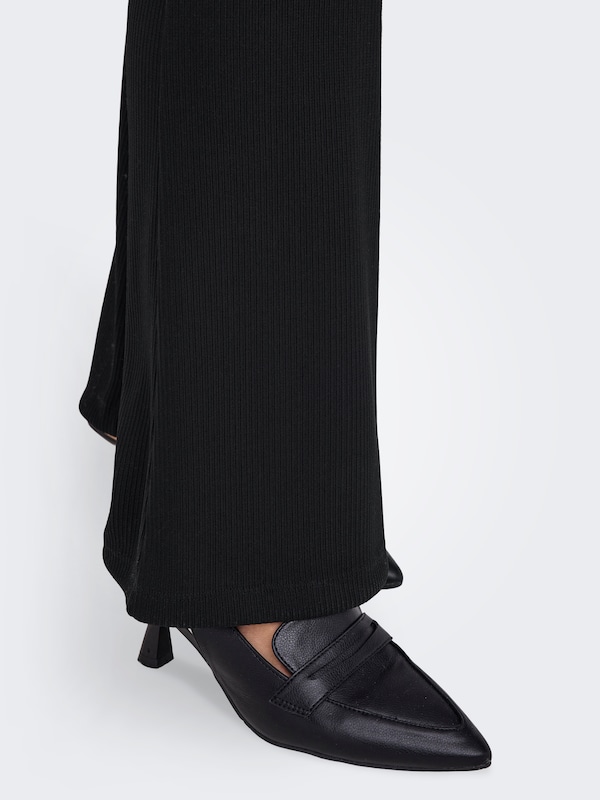 ONLY Flared Leggings 'ONLFever' In Nero
