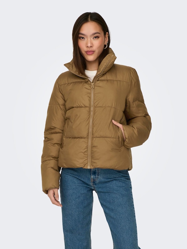 ONLY Giacca Di Mezza Stagione 'ASTA' In Marrone Chiaro