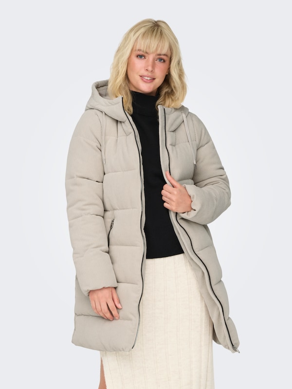 ONLY Giacca Invernale In Grigio Chiaro