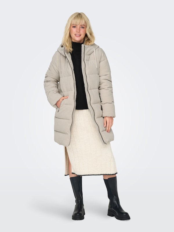 ONLY Giacca Invernale In Grigio Chiaro