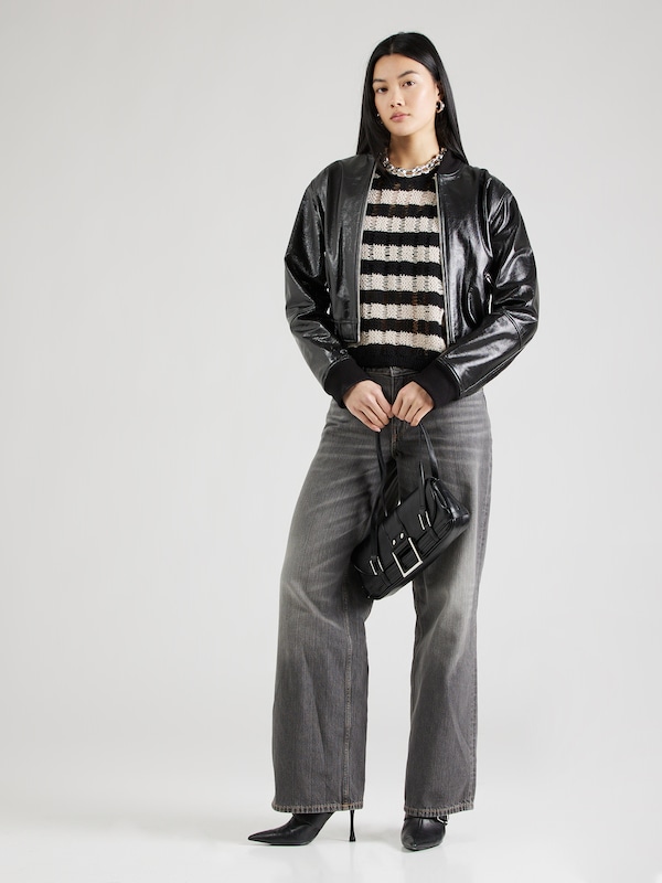 ONLY Gilet In Maglia 'ONLCAPRI' In Nero