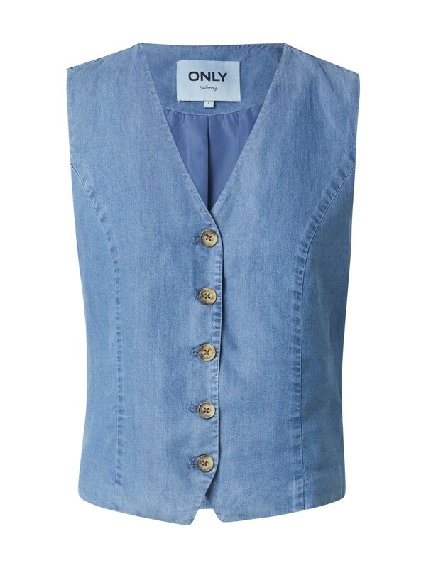 ONLY Gilet 'ONLIRIS CHARIS' in Blu Denim