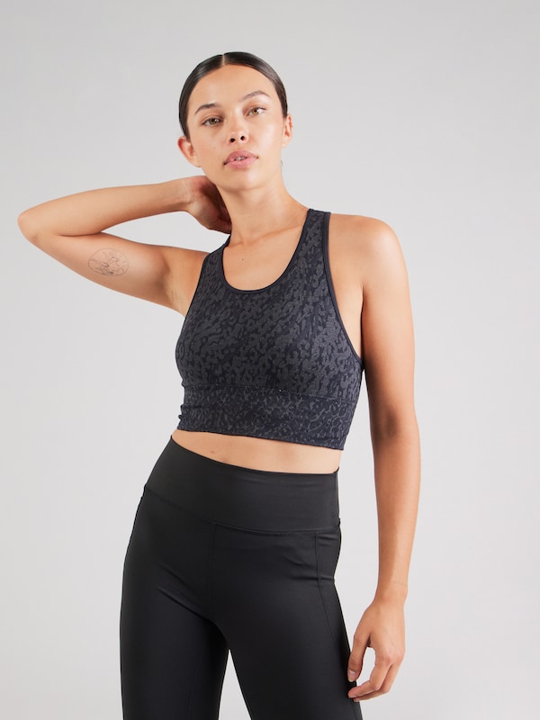 ONLY PLAY Bustino Reggiseno Sportivo 'ONPDaisy-2-Betty' In Antracite Grigio Scuro