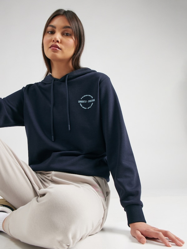 ONLY PLAY Felpa Sportiva 'ONPPICA' In Blu Notte Blu Chiaro