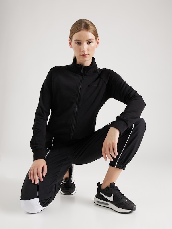 ONLY PLAY Giacca Di Felpa Sportiva 'MELINA' In Nero