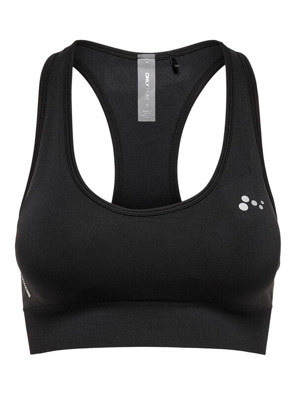 ONLY PLAY regular Reggiseno sportivo 'Daisy' in Nero