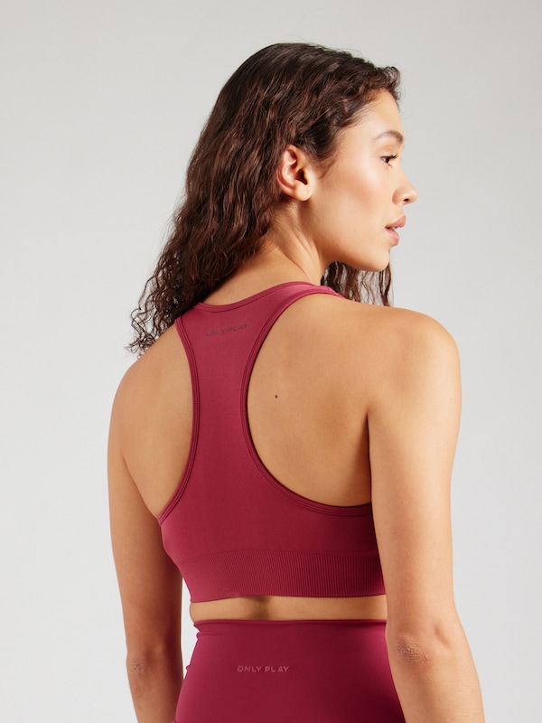 ONLY PLAY Regular Reggiseno Sportivo 'ONPDAISY' In Bacca
