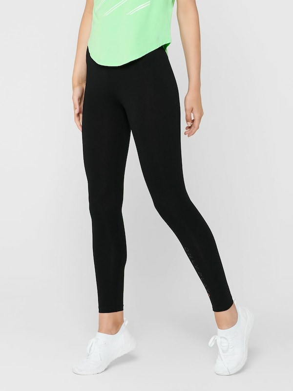 ONLY PLAY Skinny Pantaloni Sportivi In Nero