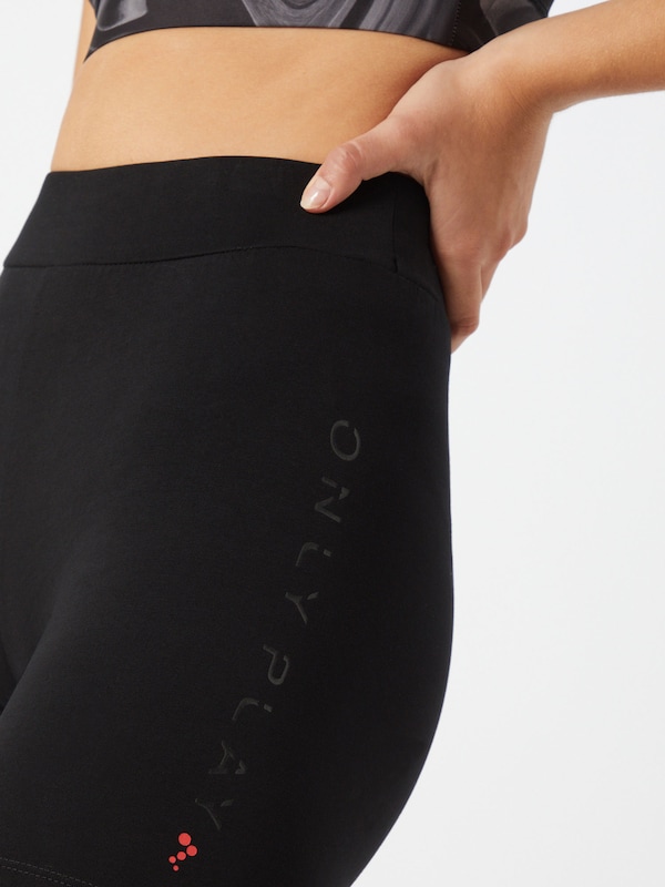 ONLY PLAY Skinny Pantaloni Sportivi In Nero