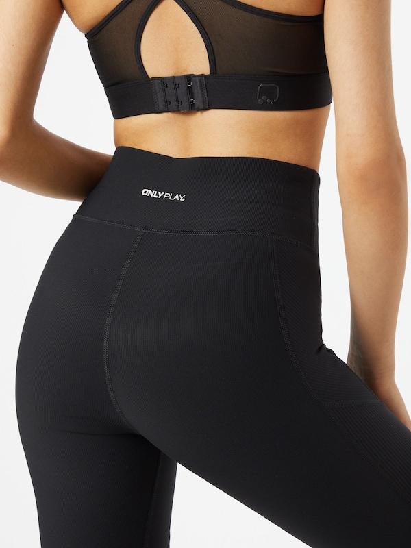ONLY PLAY Skinny Pantaloni Sportivi 'Jana' In Nero