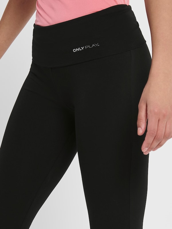 ONLY PLAY Skinny Pantaloni Sportivi 'ONPFOLD JAZZ' In Nero